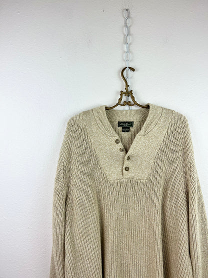 EDDIE BAUER HENLEY SWEATER