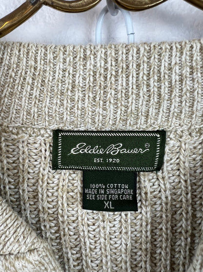 EDDIE BAUER HENLEY SWEATER