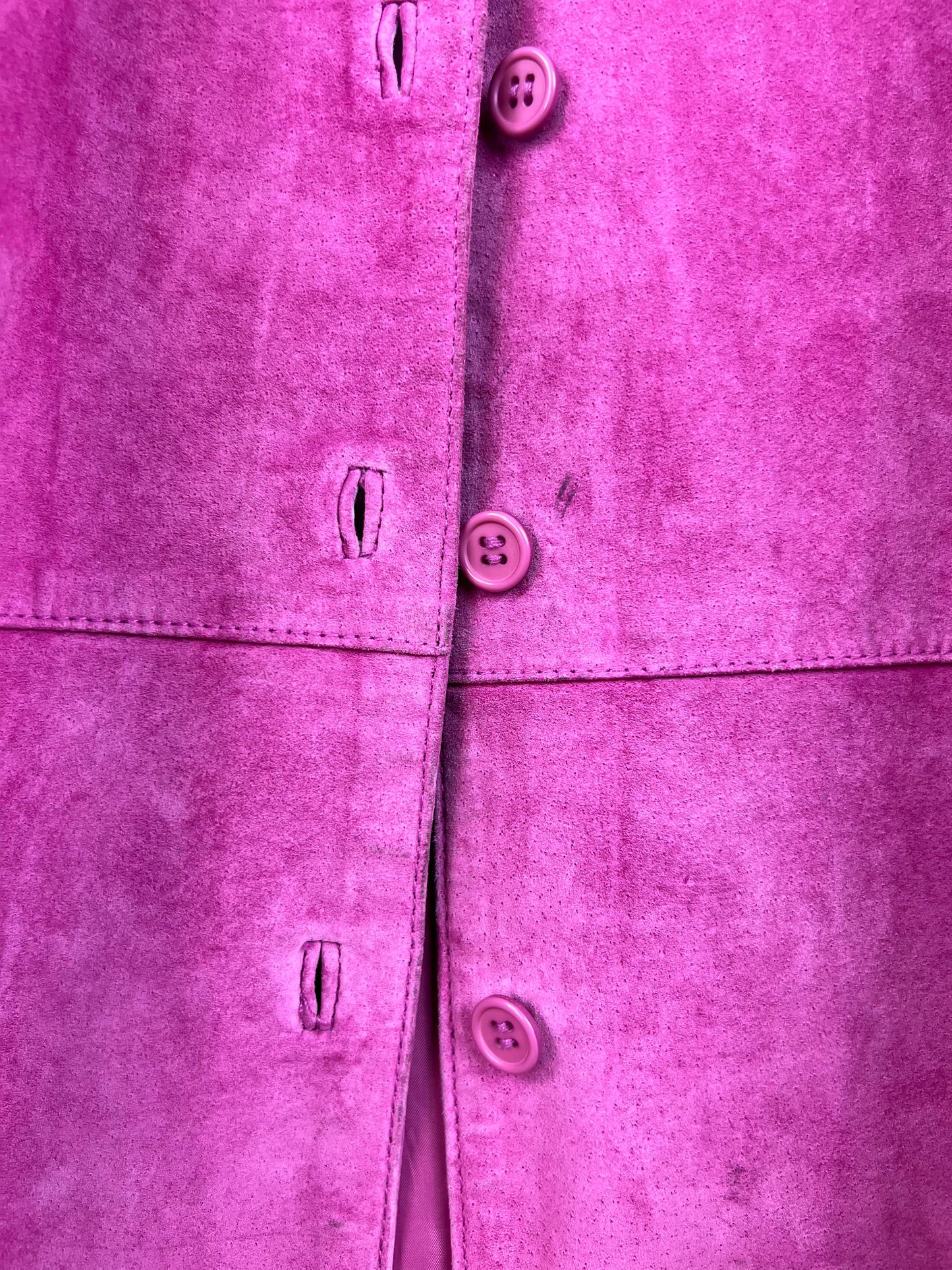 PINK SUEDE LEATHER JACKET