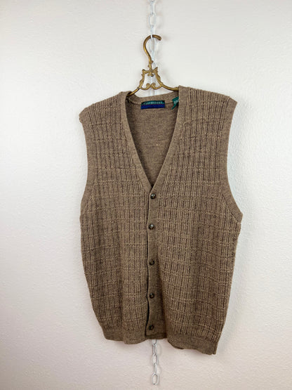 CLAYBROOK BROWN SWEATER VEST