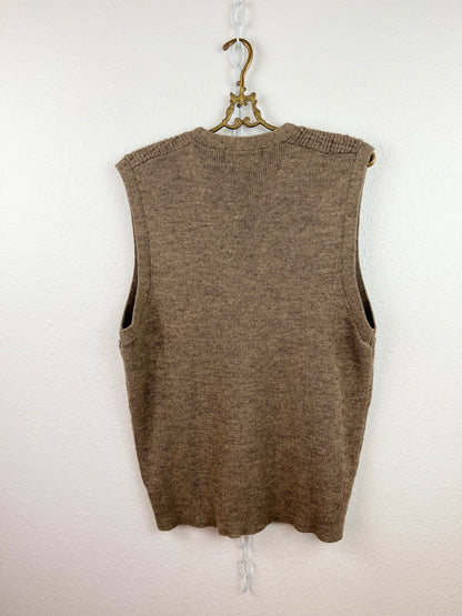 CLAYBROOK BROWN SWEATER VEST