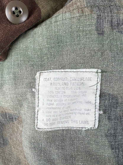 MILITARY CAMO CHORE COAT