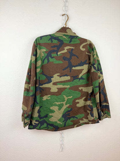 MILITARY CAMO CHORE COAT