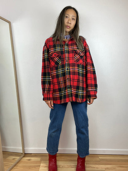 VNTG WRANGLER FLANNEL