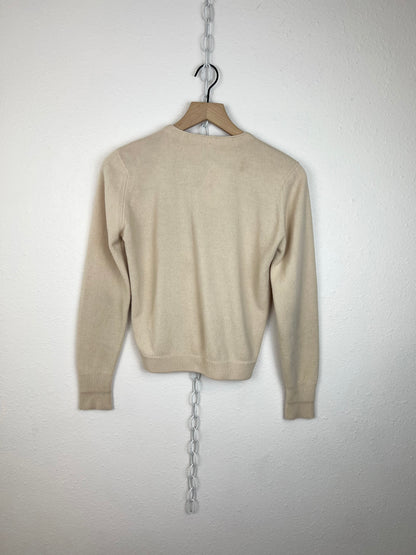 CROPPED TAN CARDIGAN