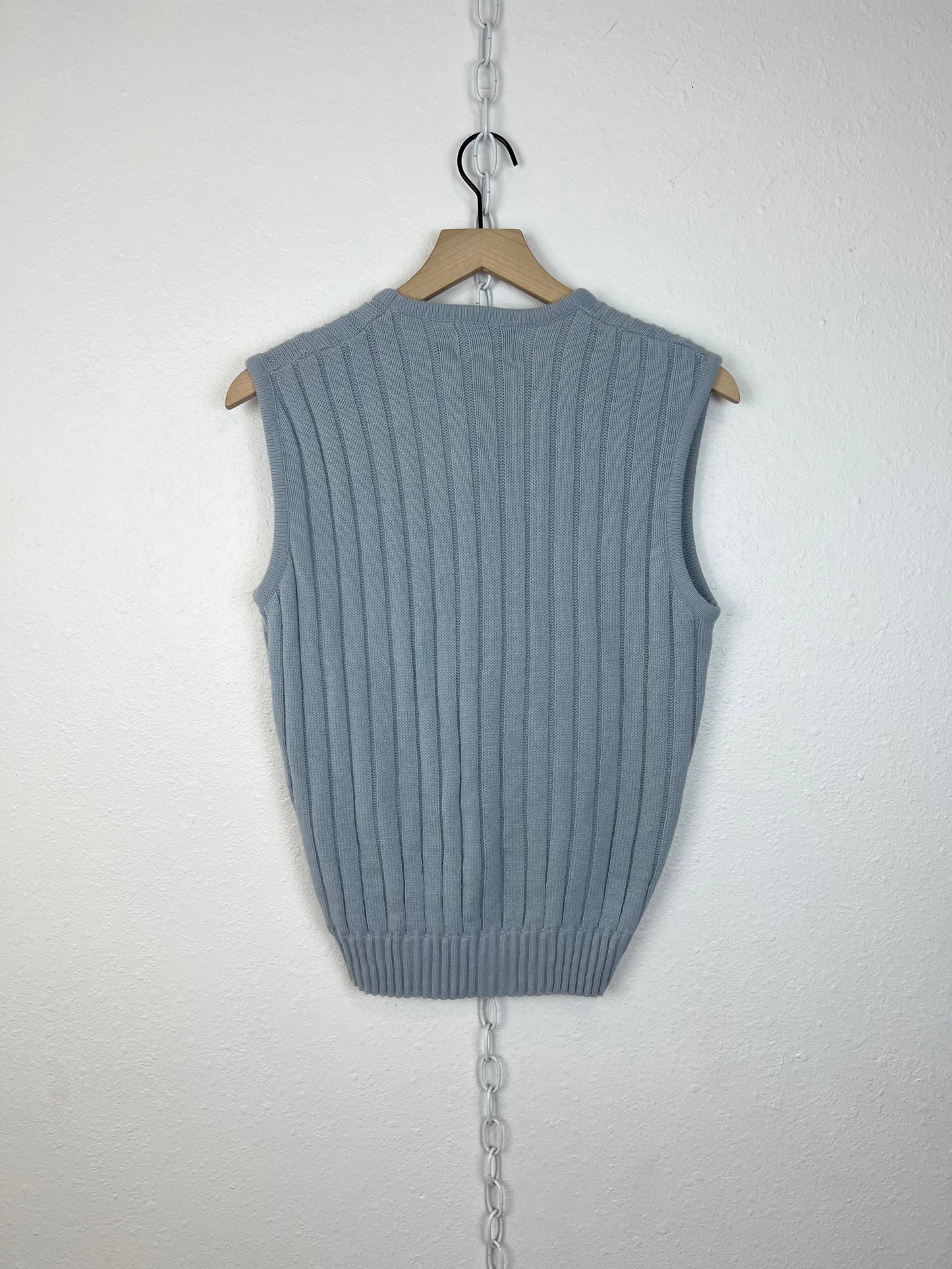 VINTAGE RIBBED SWEATER VEST