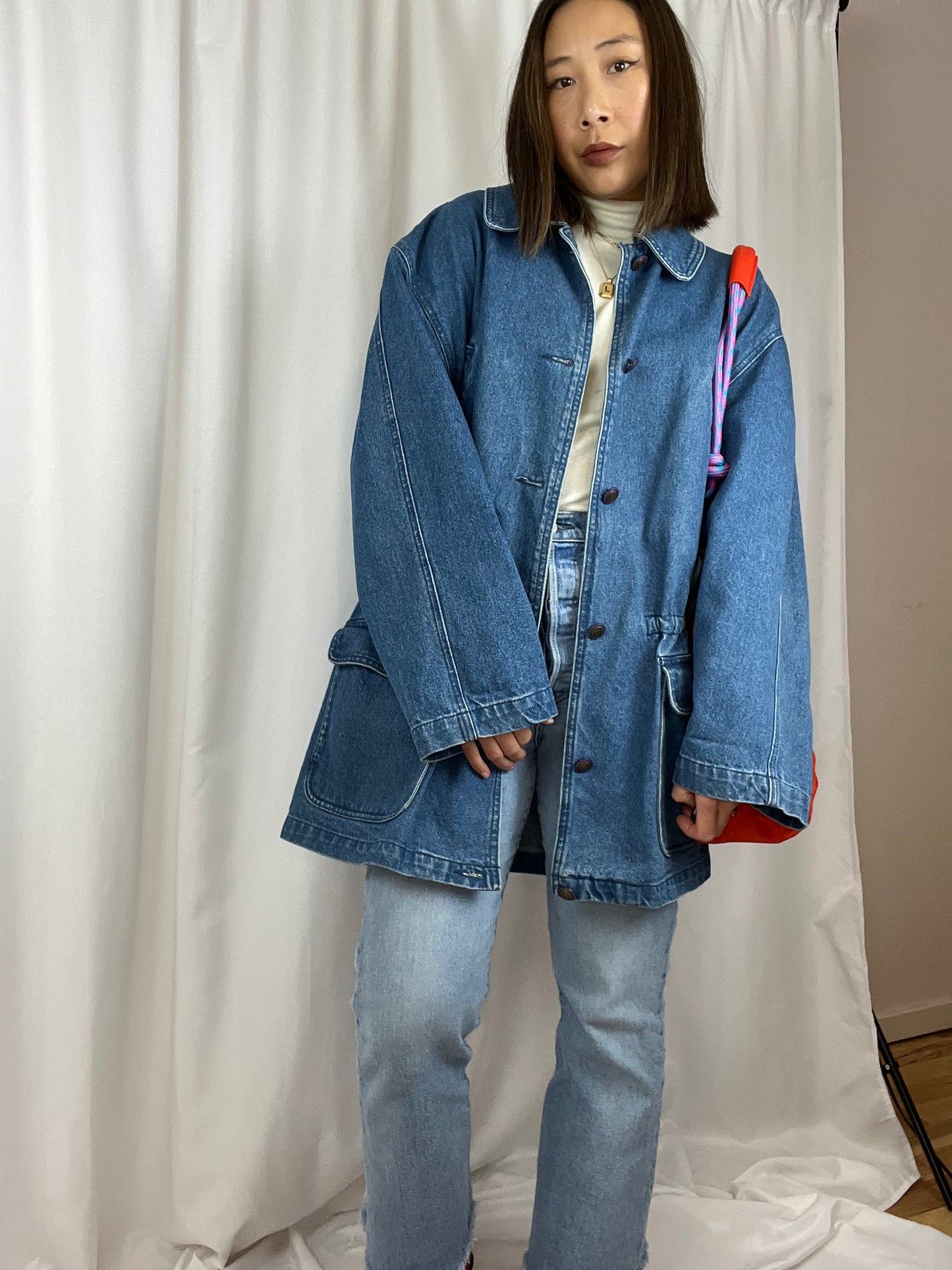 MACKINTOSH DENIM CHORE COAT