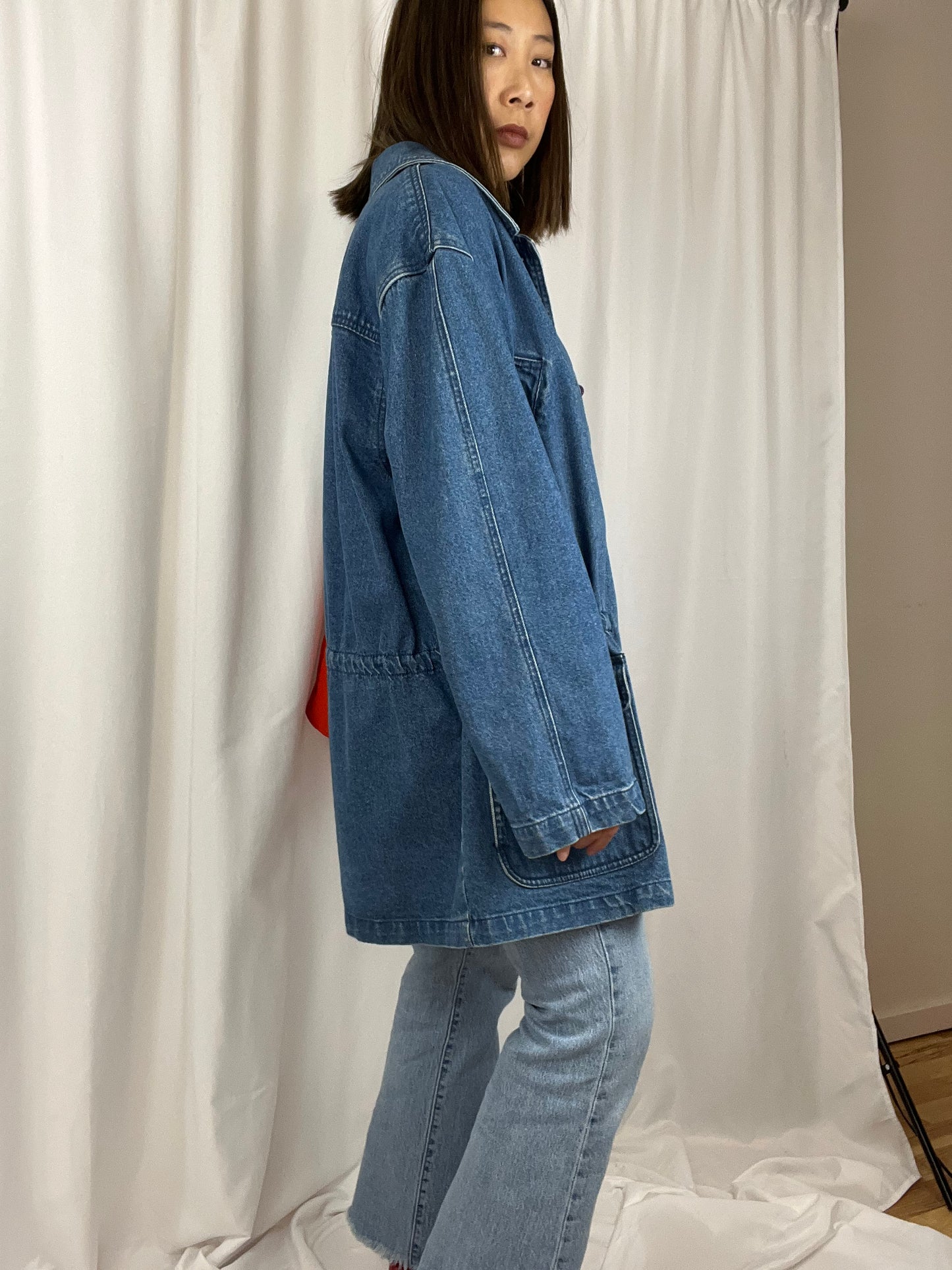 MACKINTOSH DENIM CHORE COAT