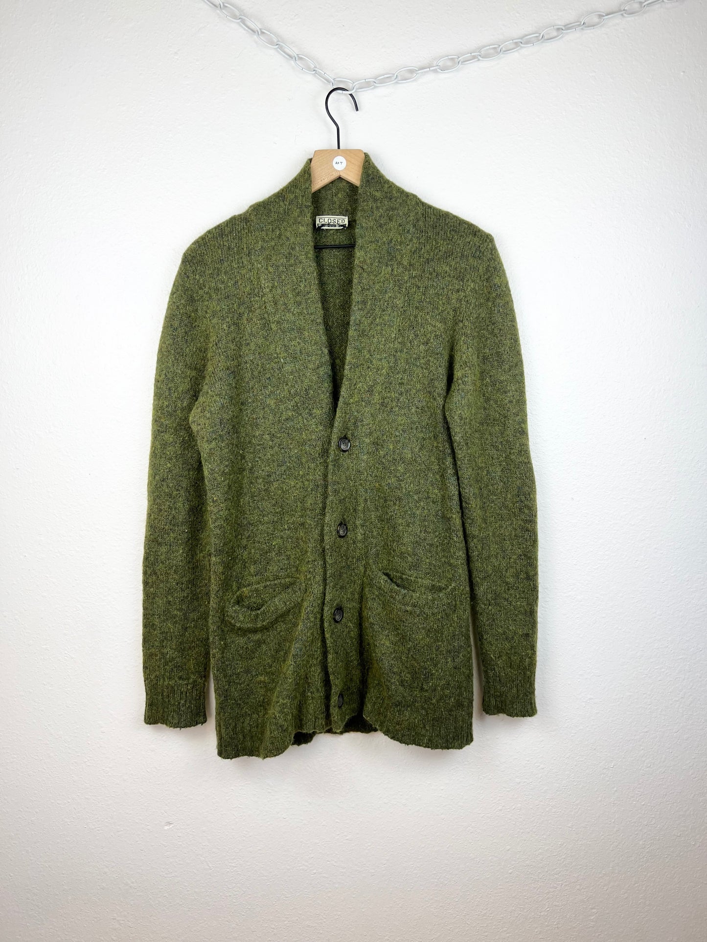 MADE IN ITALY WOOL CARDIGAN