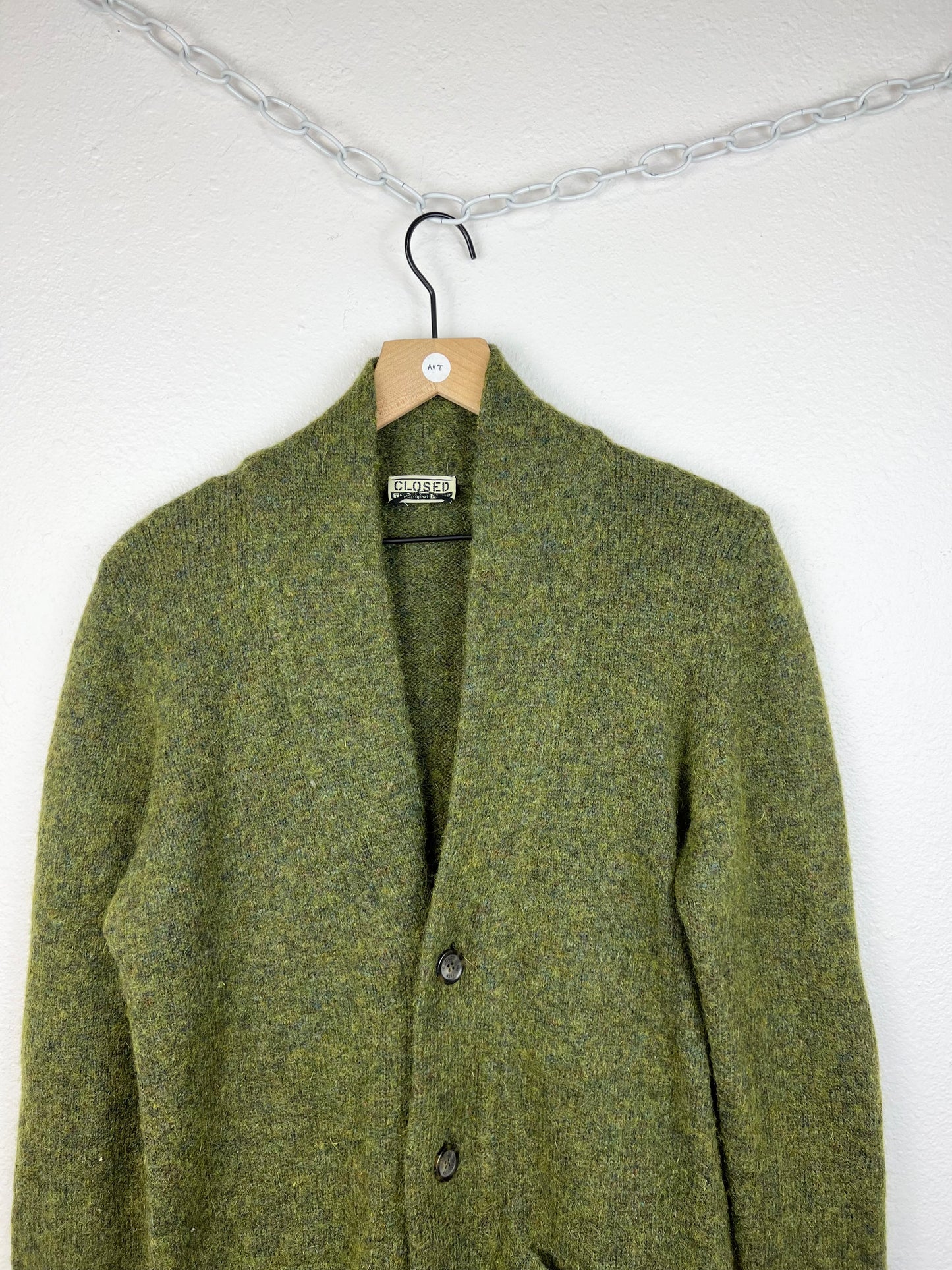 MADE IN ITALY WOOL CARDIGAN