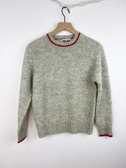 GREY WOOL SWEATER