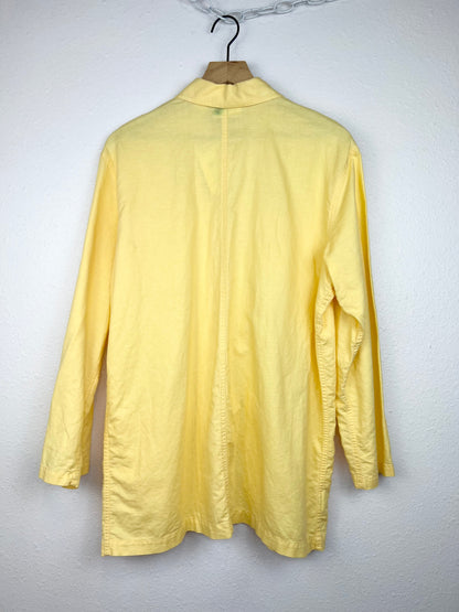 LIZ CLAIBORNE YELLOW CHORE TOP