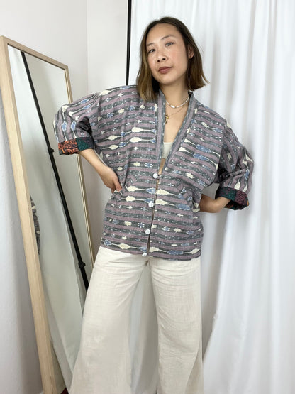 REVERSIBLE HANDMADE KIMONO