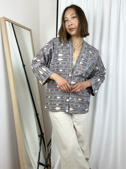 REVERSIBLE HANDMADE KIMONO