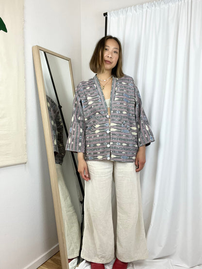 REVERSIBLE HANDMADE KIMONO
