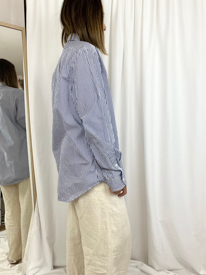 RALPH LAUREN STRIPED BUTTON DOWN