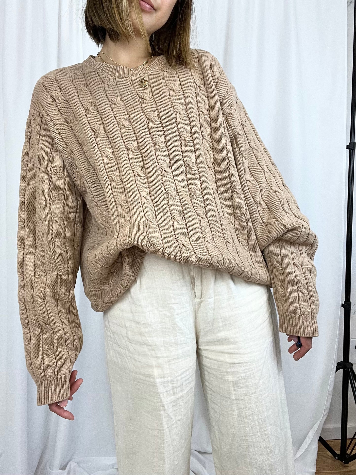 EDDIE BAUER COTTON SWEATER