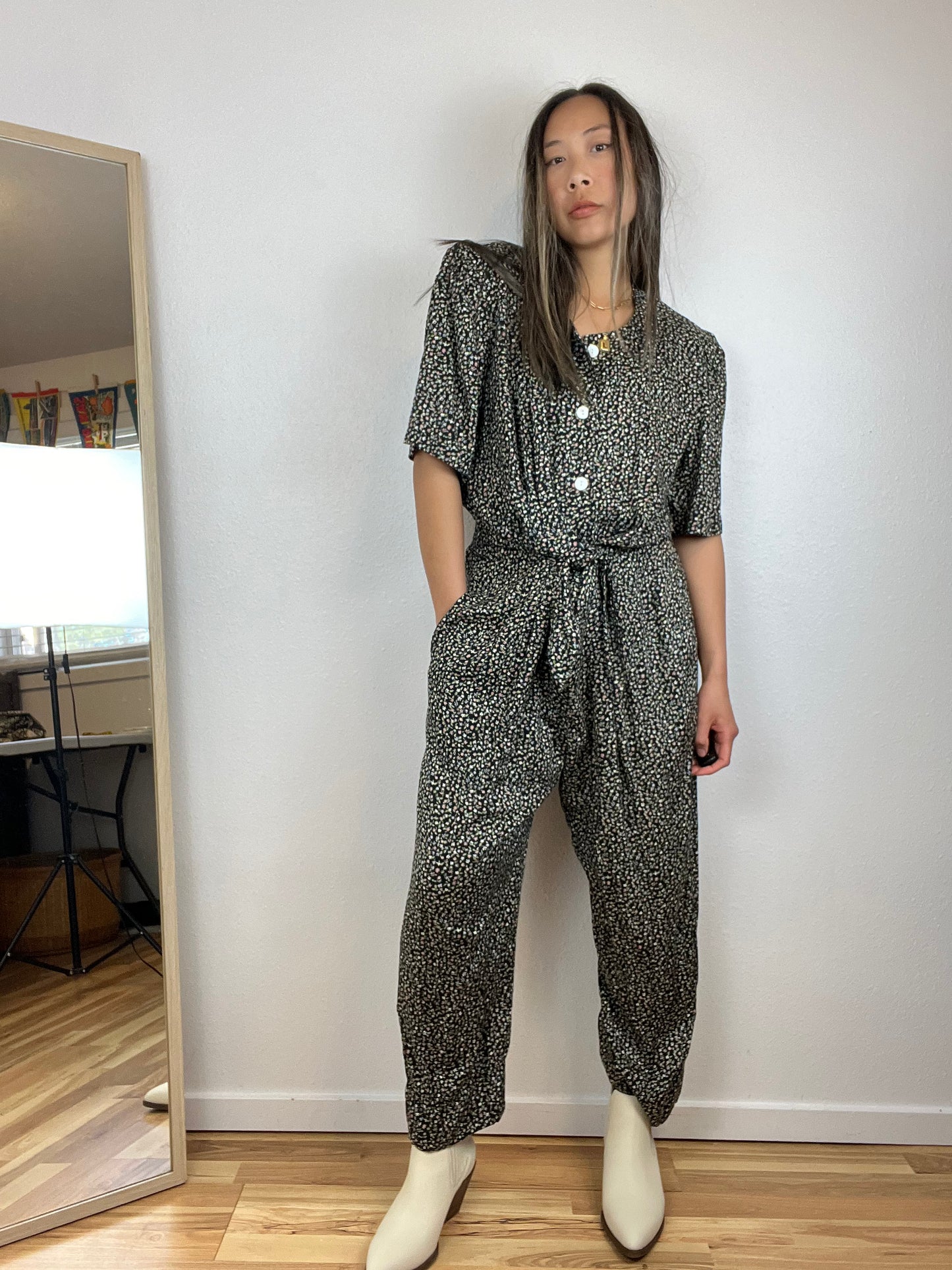 DITZY FLORAL JUMPSUIT