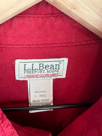 L.L. BEAN RED SHACKET