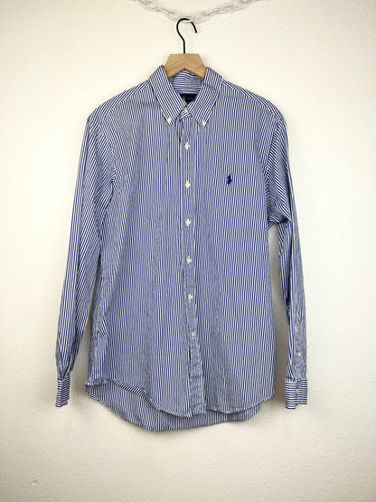 RALPH LAUREN STRIPED BUTTON DOWN