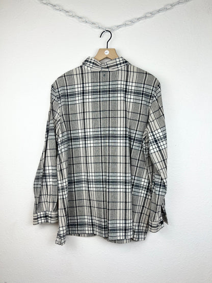 COLDWATER CREEK PLAID BUTTON DOWN
