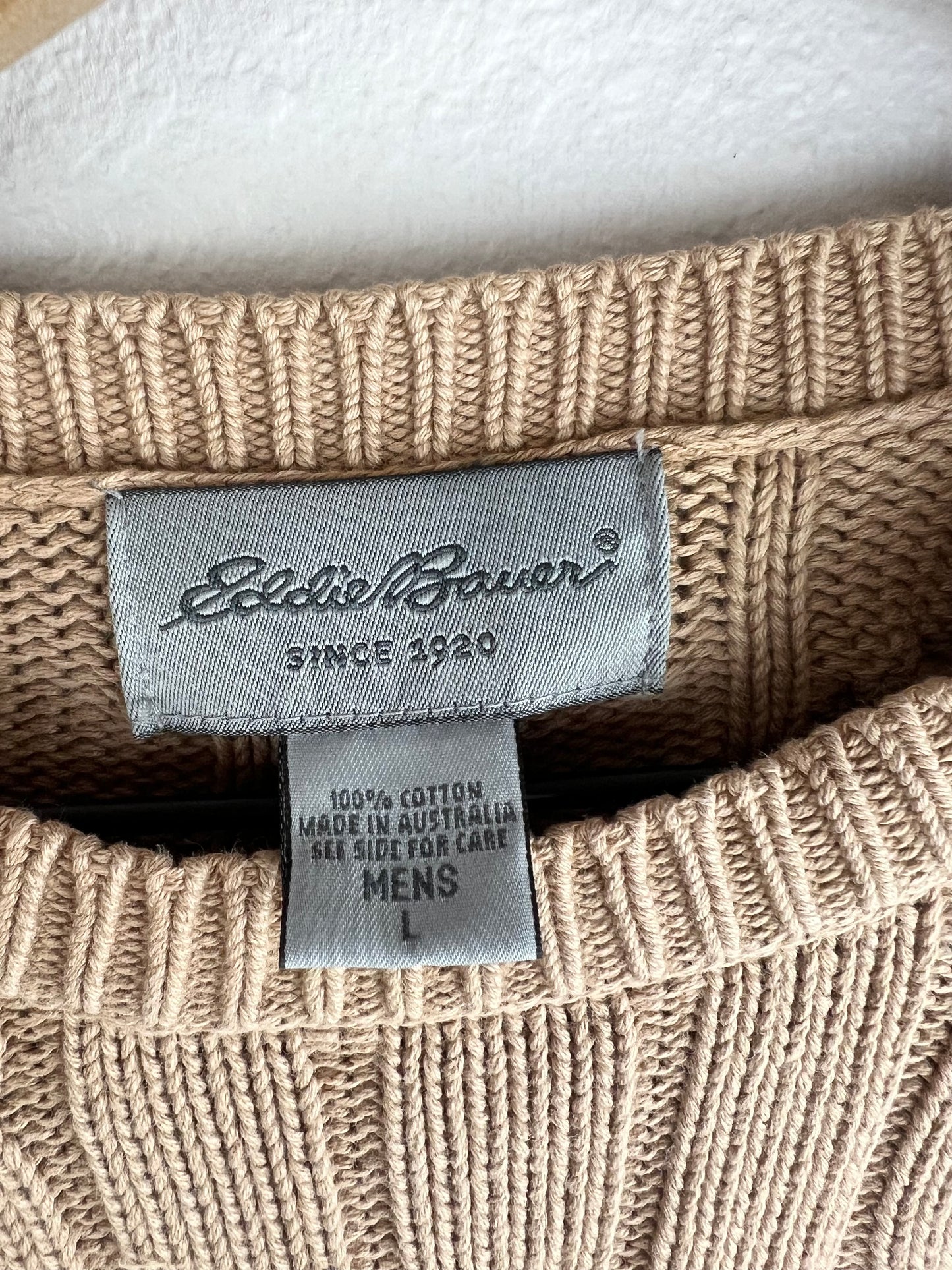 EDDIE BAUER COTTON SWEATER
