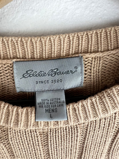 EDDIE BAUER COTTON SWEATER
