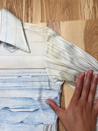1970s "HAND OF GOD" DISCO SHIRT