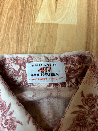 1970s VAN HEUSEN CHERUB BUTTON UP
