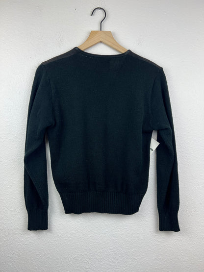 Beaded Fringe Sweater Top
