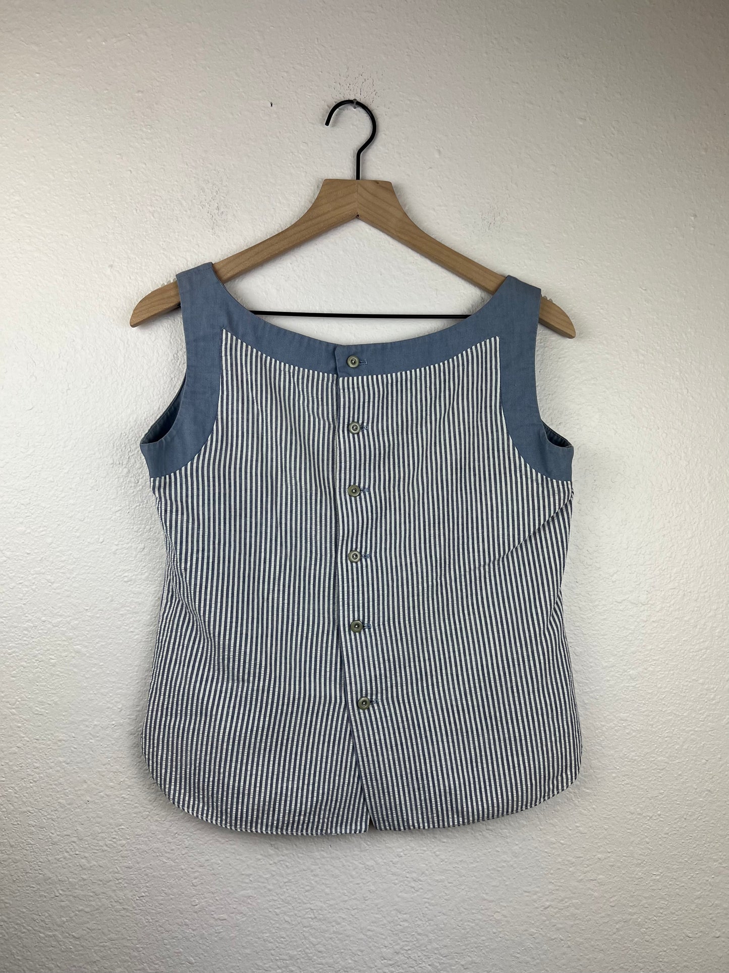 Striped Wide Neck Top