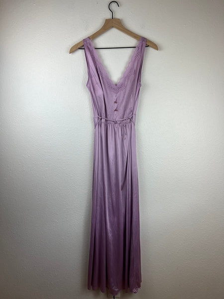 Lilac Maxi Slip Dress