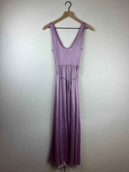 Lilac Maxi Slip Dress