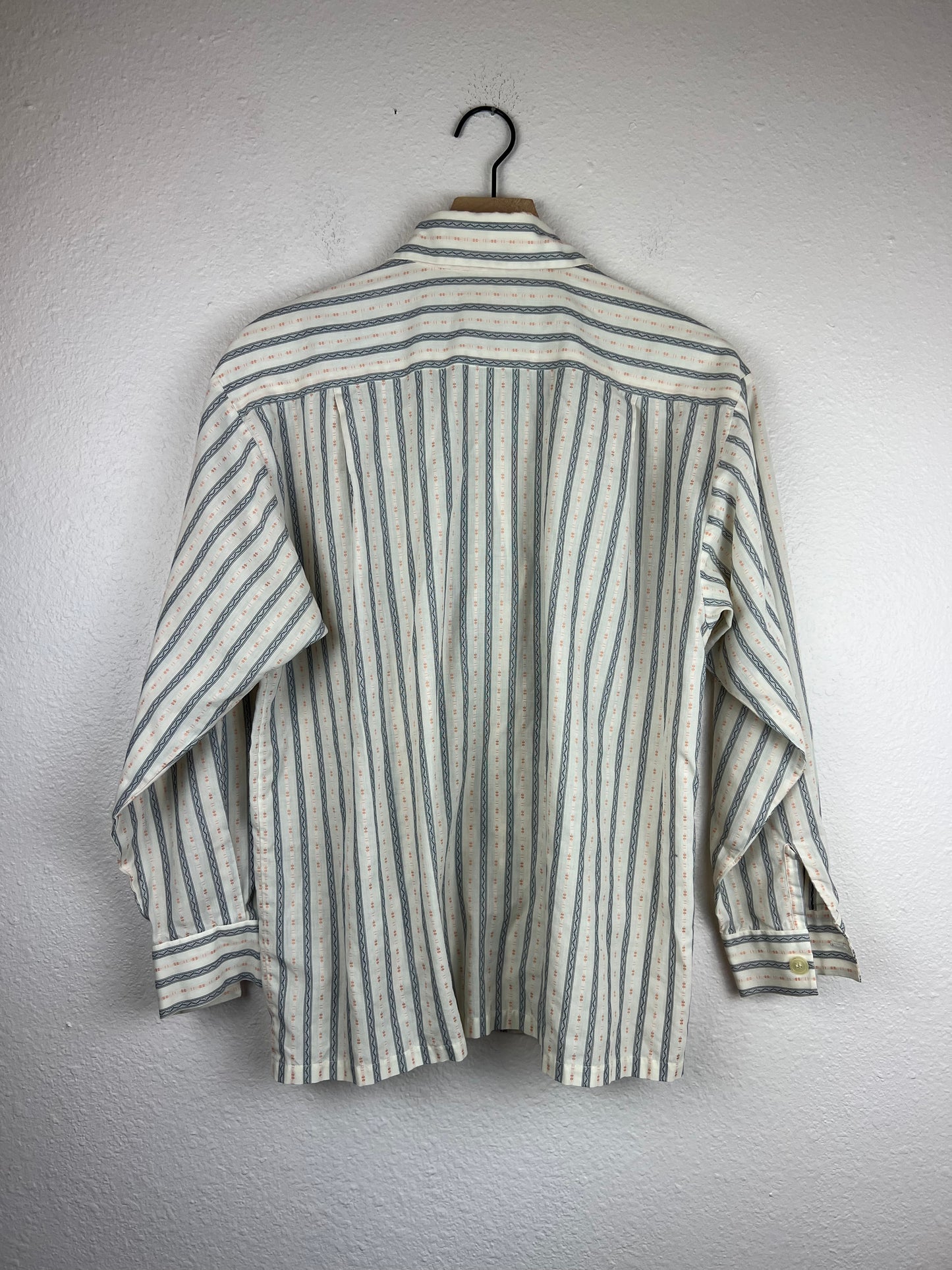 Handmade by Betty Striped Button Up Top