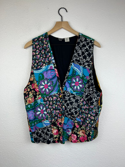 Colorful Patchwork Vest