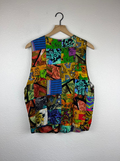 Colorful Patchwork Vest
