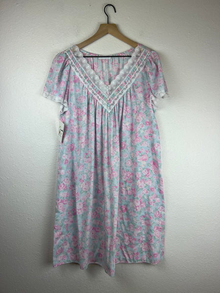Vintage Soft Florals Cottagecore Dress