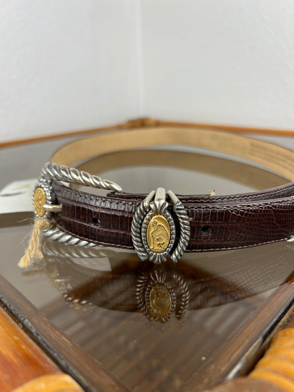 Brighton Museum Brown Leather Belt