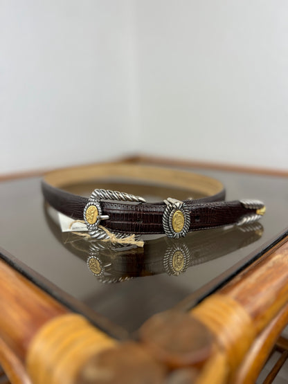 Brighton Museum Brown Leather Belt