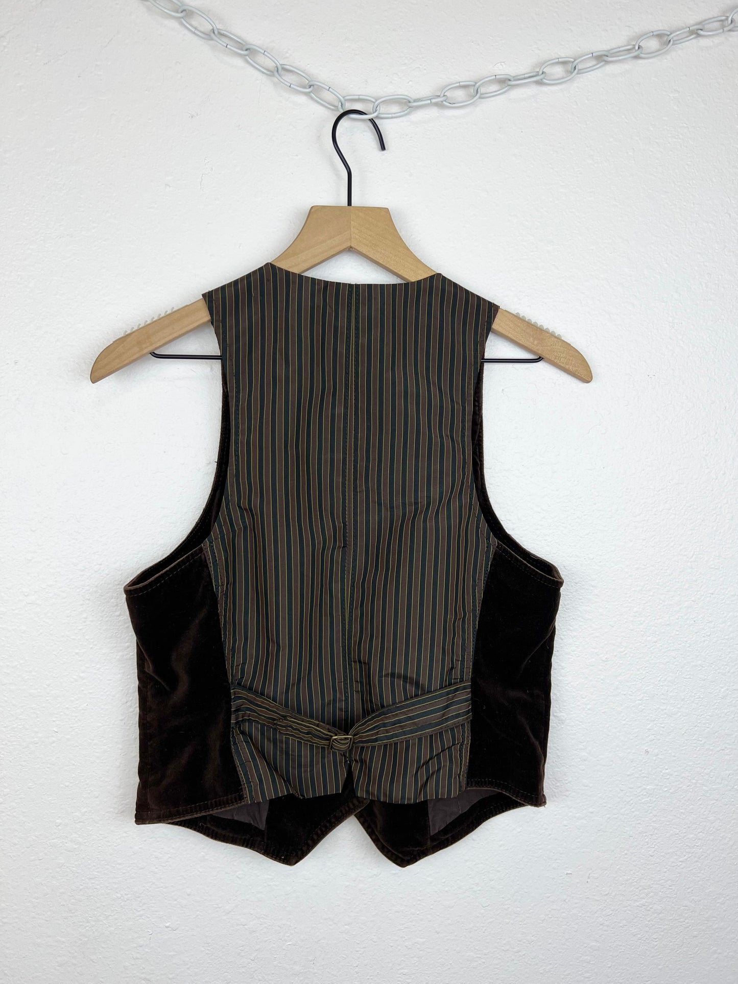 J.CREW BROWN CORDUROY VEST