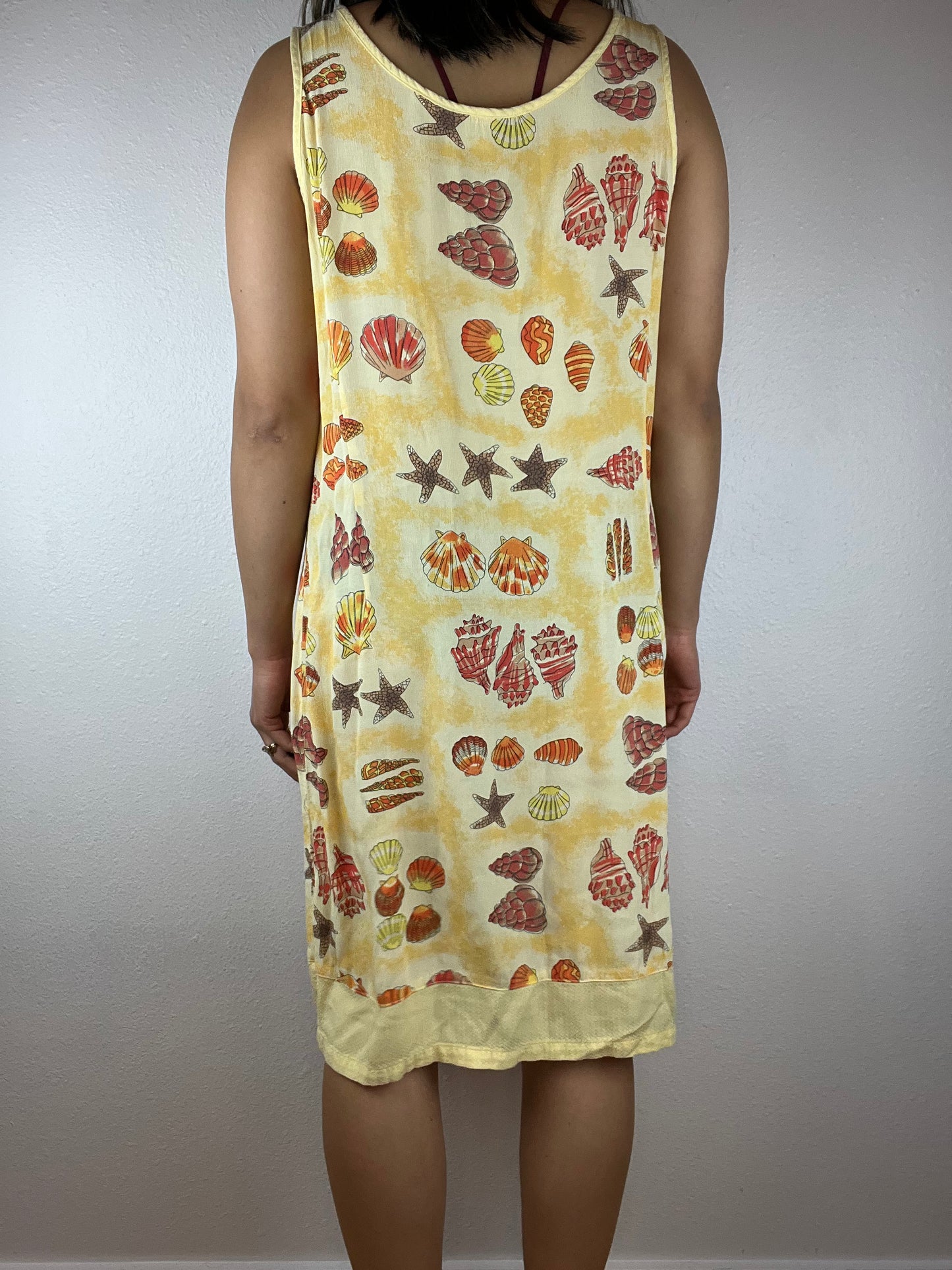 Yellow Seashells Dress