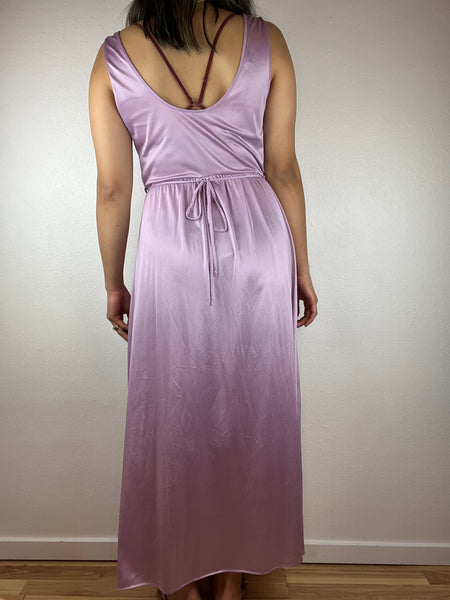 Lilac Maxi Slip Dress