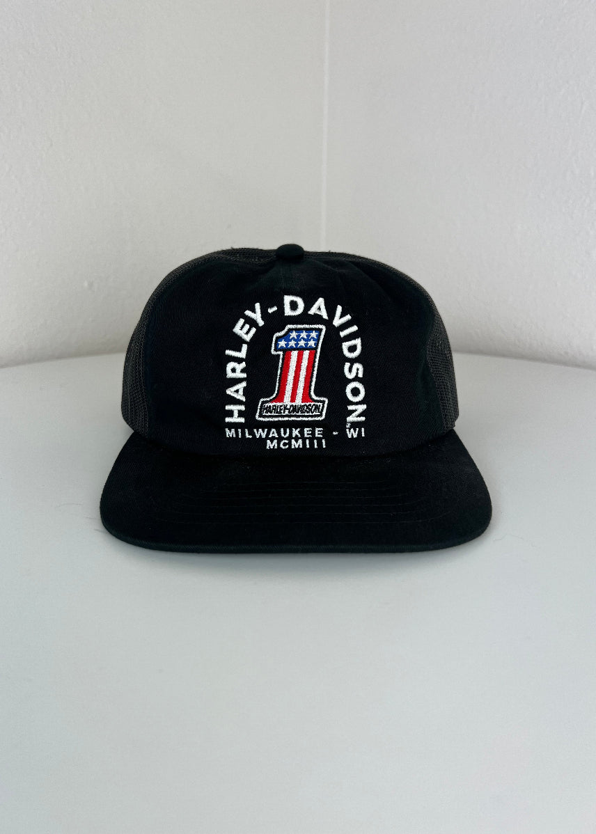 HARLEY DAVIDSON TRUCKER HAT