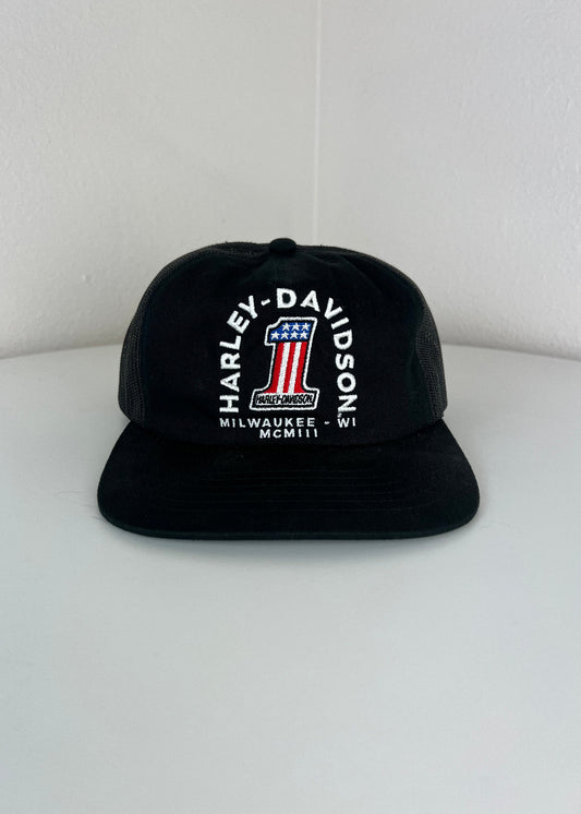 HARLEY DAVIDSON TRUCKER HAT
