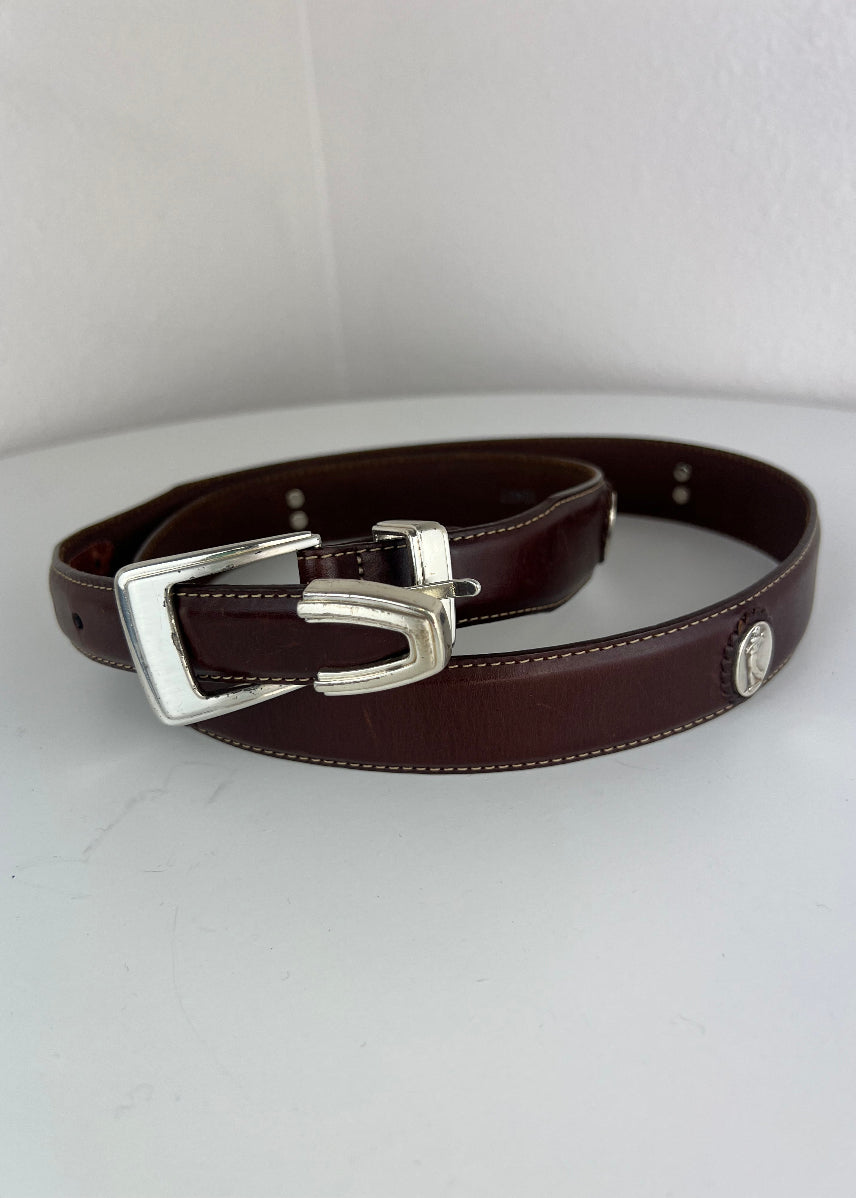 BRIGHTON LEATHER BELT