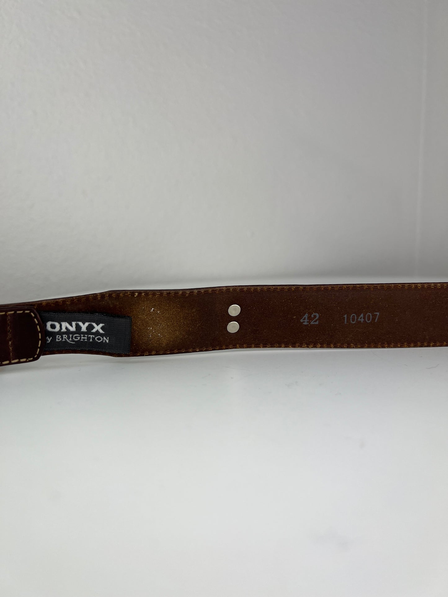 BRIGHTON LEATHER BELT