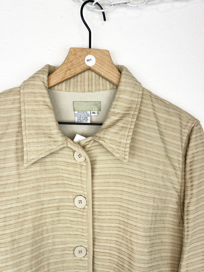 COTTON TAN CHORE COAT