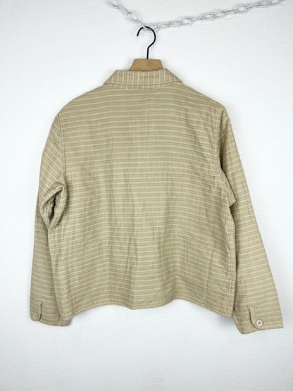 COTTON TAN CHORE COAT