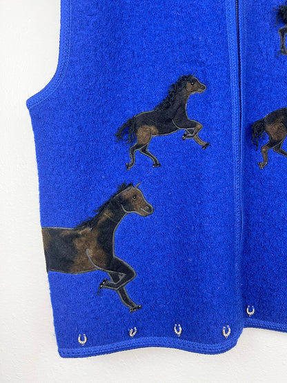 HORSE GIRL WOOL VEST
