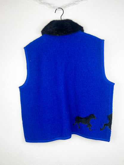 HORSE GIRL WOOL VEST
